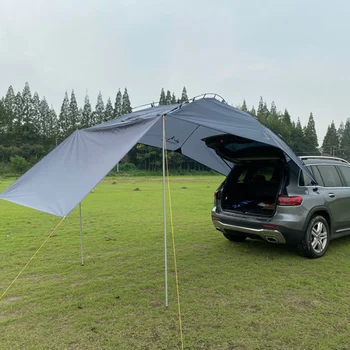 

5-6 Persons Car Tent Tail Ourdoor Waterproof for SUV MPV Beach Sunshade BBQ Hiking Camping Self-driving Travel Kids Gift Awning