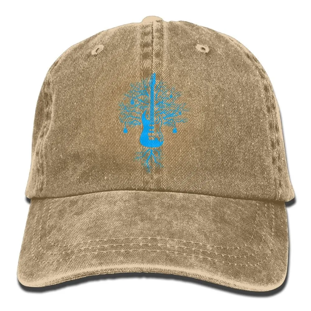 Бейсбольная Кепка унисекс для взрослых с изображением корня дерева, гитары, музыки, Спортивная уличная ковбойская Кепка для мужчин и женщин, Snapback