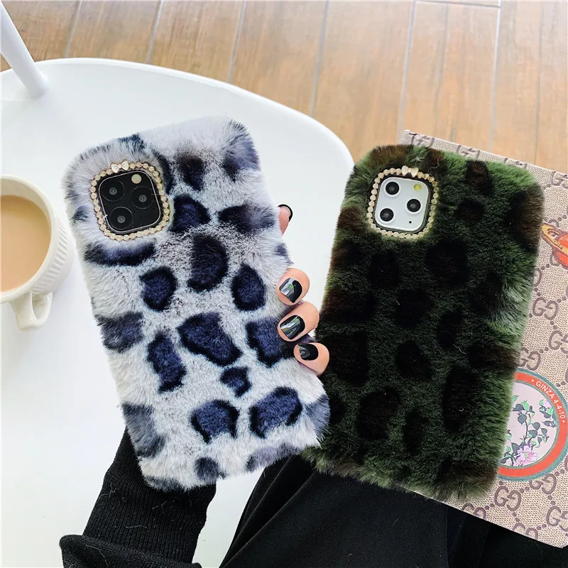 Алмазный Leopard плюшевый чехол для samsung Galaxy J6 J4 Plus J7 J8 J3 A10 A20 A40 A60 A70 A6 A50 A8 A7 A9 A750 чехол Крышка