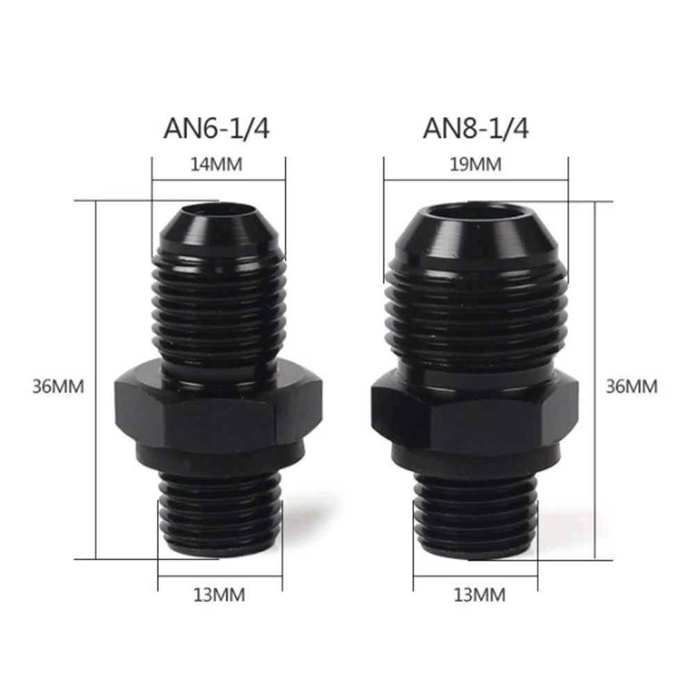 2шт масляный радиатор адаптер прямого кроя модификация автомобиля Герметичный Алюминиевый сплав AN6 AN8 Трансмиссия Авто замена топливного фитинга