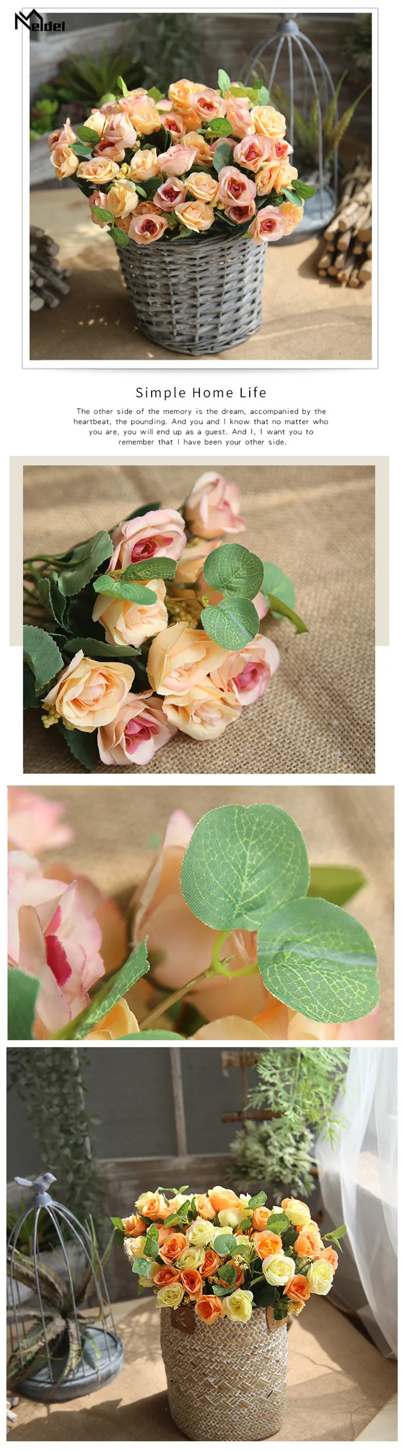 Simulation Persian Rose Bouquet 11