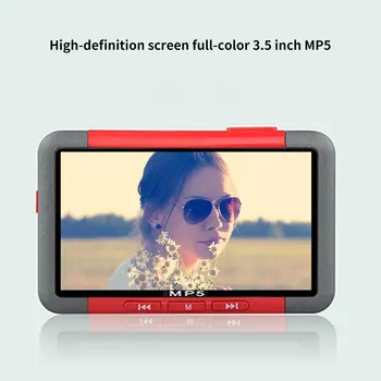 

3 inch screen video music MP5 player 16GB Slim LCD screen Media Player FM radio Recorder E-book reader