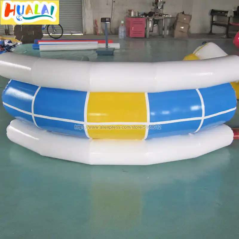pool teeter totter inflatable