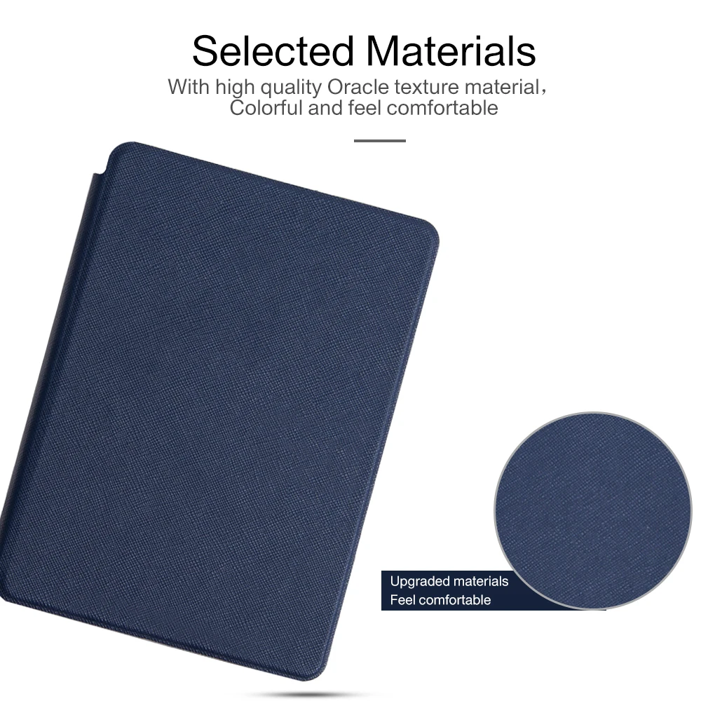 PU Leather Folio Cover Magnetic Smart Case Protective Shell For Amazon Kindle Paperwhite 1/2/3 2012 2013 2015