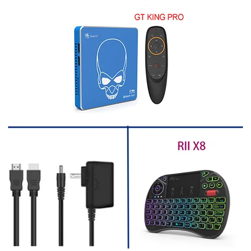 Beelink GT-King Pro Dual OS Android 9,0 ТВ-приставка Amlogic S922X-H два hi-fi звука без потерь с Dolby Audio Dual Wifi - Цвет: 4G 64G RIIX8