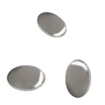 

Oval Shape Stainless Steel Soap Hand Soap Odor Remover Bar Soap Eliminates Garlic Onion Smells Home Kitchen Gadget Tool SSwell