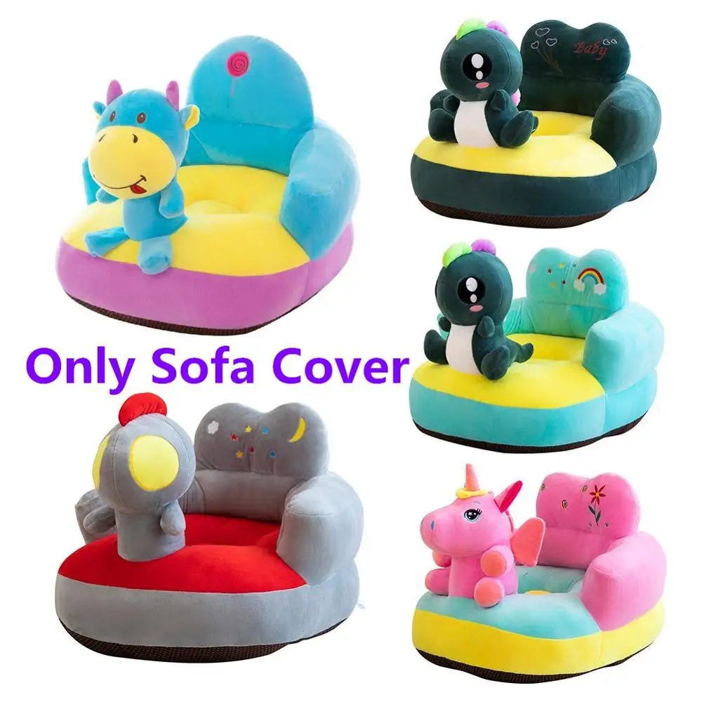Hot Sale Seat-Cover Feeding-Chair Baby Sofa Infant Kids Children To Learn Sit for Gifts No-Filler ezYoMJG53mN