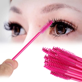 

50Pc/Pack Fashion Beauty Eyeliner Liquid Brush Applicator Swab Microbrush Eyelash Extension Makeup Tools Mascara Wands Cosmetic