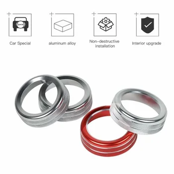 

8pcs/Set Decoration Trim 8pcs/kit Radio Release 4WD Knob For Ford F150 13-14