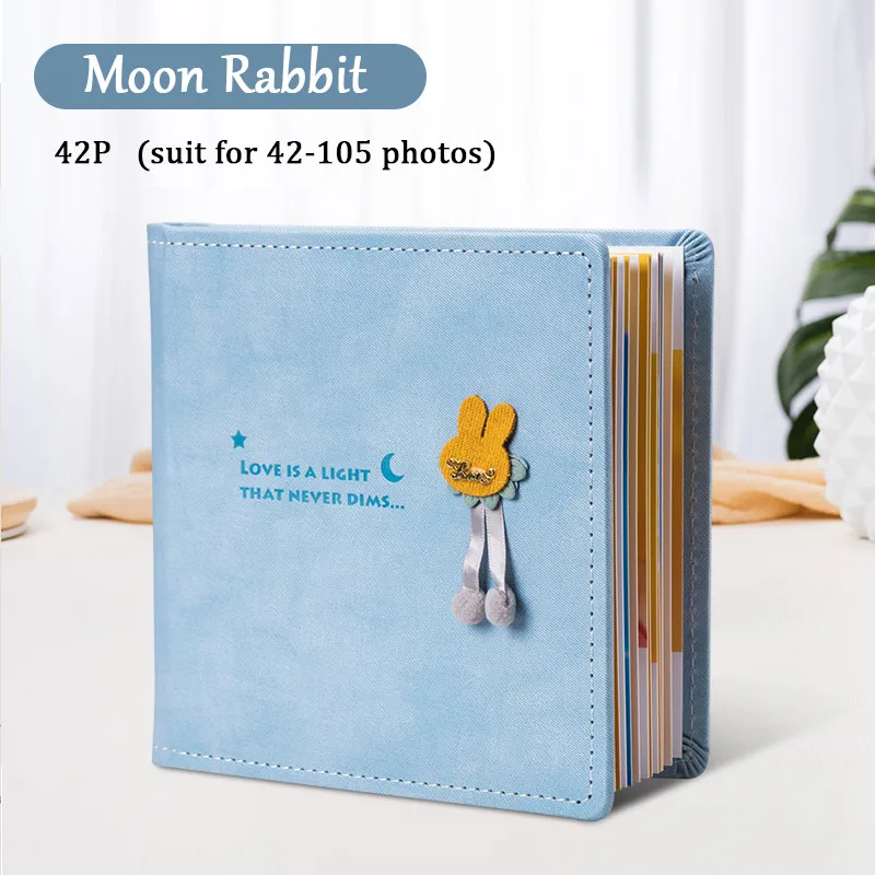 Фото печатание альбома книги на заказ Фотокнига DIY Выпускной памятная книга фотостудия детский альбом для автографов - Цвет: 42P moon rabbit