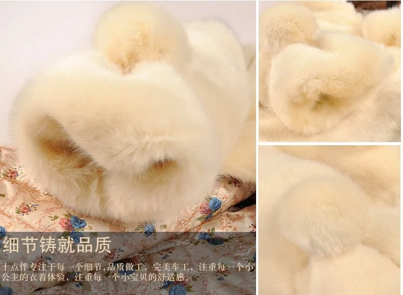 Very best  2019 PPXX Plus Size Winter Girl Coats Fur Jackets Snow Kids Clothing Down Parkas Children Jacket Ba