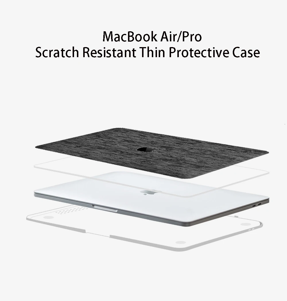 Чехол для ноутбука с текстурой древесины для MacBook Air 13 Pro retina 11 12 13,3 15 15,4 сенсорный экран для Macbook New Pro 13 A2159