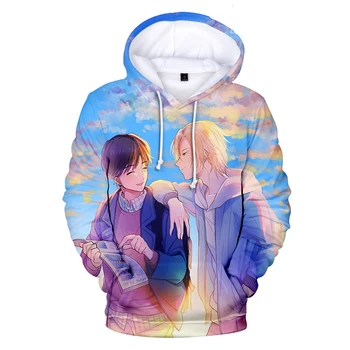 

2020 BANANA FISH Character 3D Printed Hoodies Male Female Fashion Sweatshirt Trendy Couples Streetwear 3D Anime Pullovers Coats