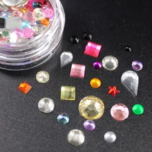1 pçs brilhante cristal strass gel polonês conjunto tudo para manicure semi verni casaco superior uv led gel embeber fora unha arte gel unha polonês(China)