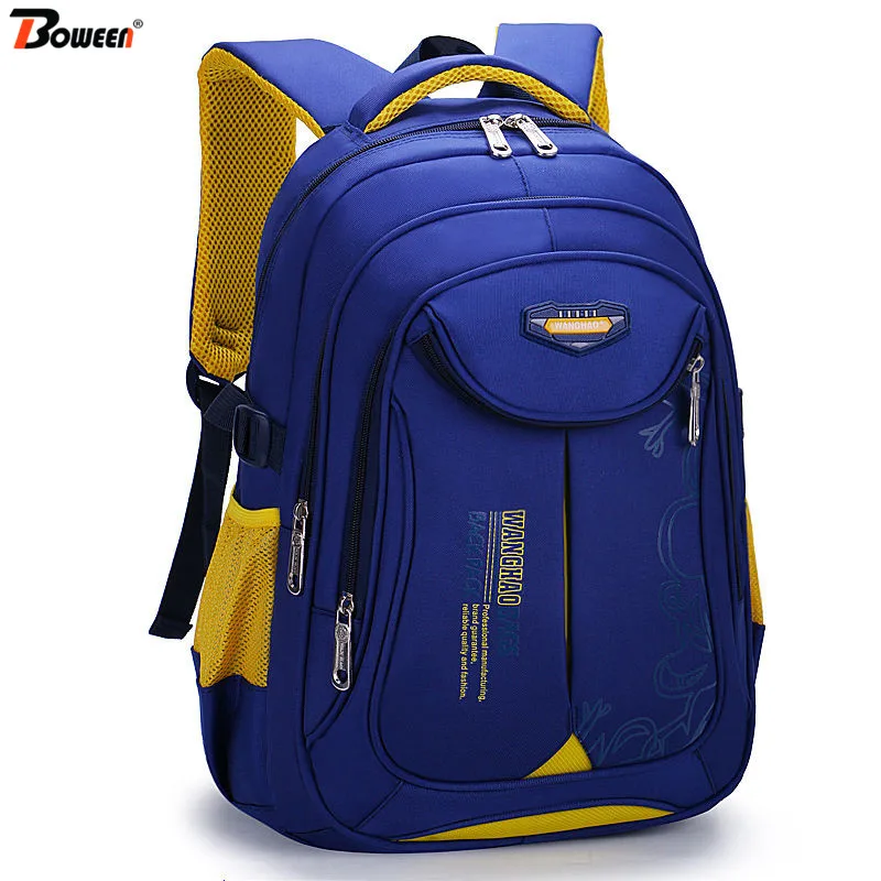 

Kids School Bags Boys Primary School Backpack Children School Bags Girls Waterproof Wear-resistant Large Capacity Bookbags