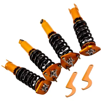 

Coilover Shock Absorber kits For NISSAN 370Z Z34 G37 2008 2009 - 2016 Lowering Kit Adj Height Struts Suspension shocks