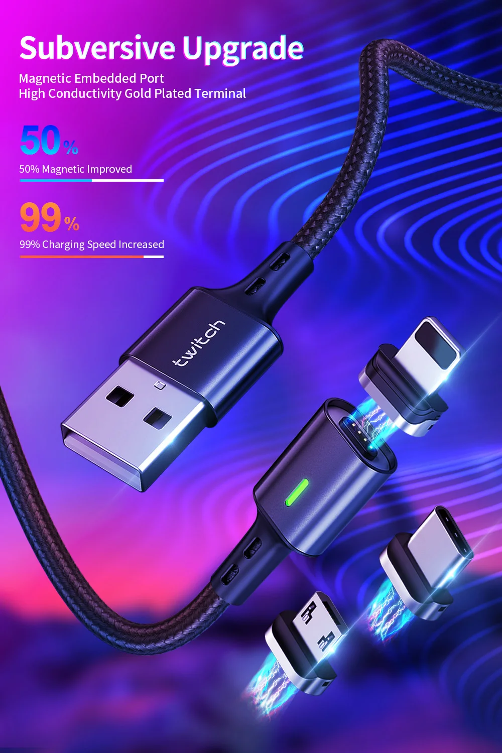 Магнитный usb-кабель 3А, Micro USB type-C кабель для быстрой зарядки samsung, кабель для синхронизации данных, для iphone 11 XS XR, Магнитный зарядный USB-C