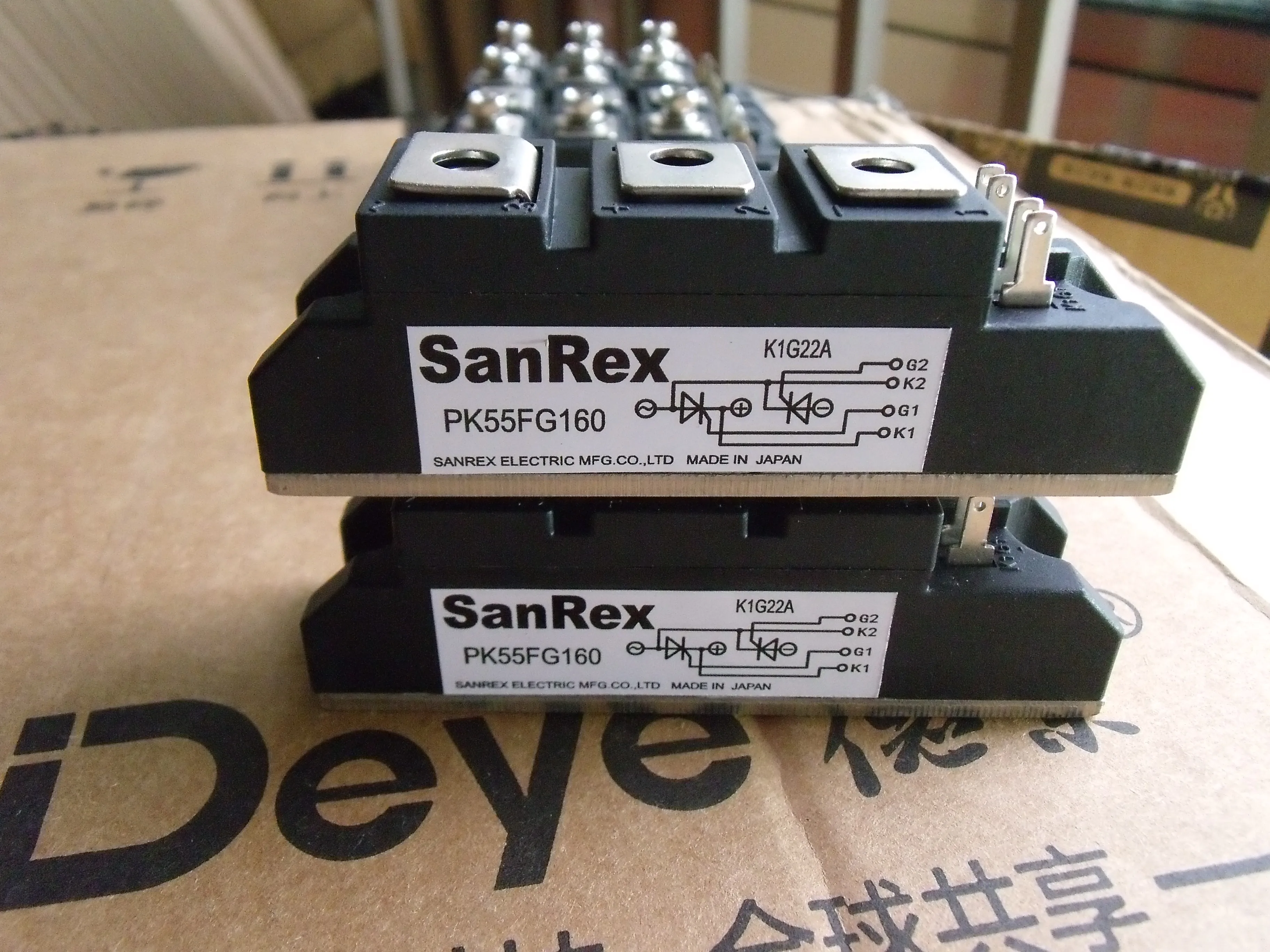 

PK55FQ160 Thyristor converter bridge IGBT module used