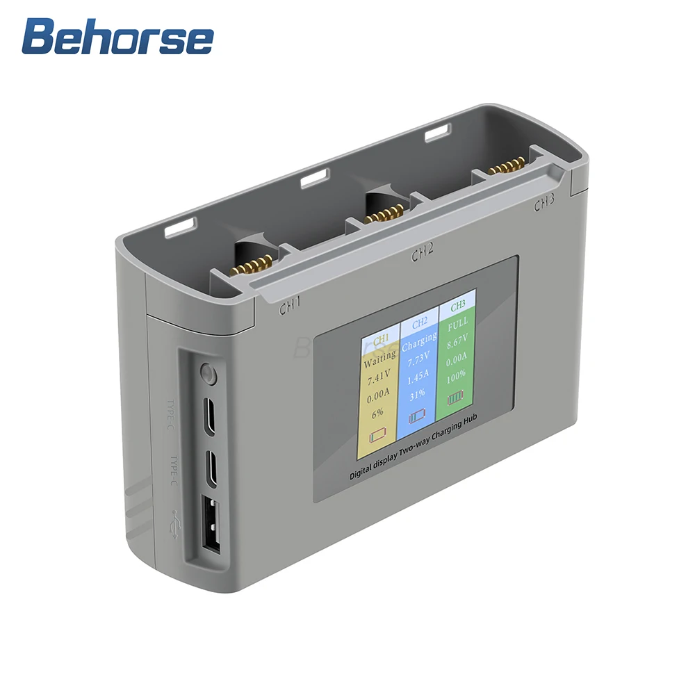 Mini 2/mini Se Battery Charging Hub Digital Display Two Way Battery Usb