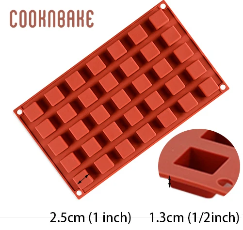 COOKNBAKE силиконовая форма для конфет шоколадный мини купол gummy ice cube лоток печенье инструмент для украшения торта DIY Рождество - Цвет: CDY-436