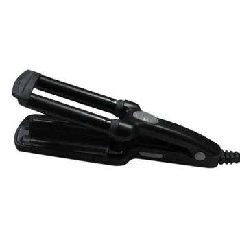 

Mini Ceramic Hair Curlers Iron Wave Wand 3 Barrels Iron Iron Flat Ceramic Hair Tools Professional Crimping Pliers Hair Curler Ha