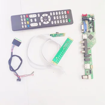 

For LP140WH2-TLF1/TLF3/TLFA WLED LVDS 40Pin HDMI VGA USB AV RF 14" laptop panel 1366*768 T.V53 display controller drive card kit