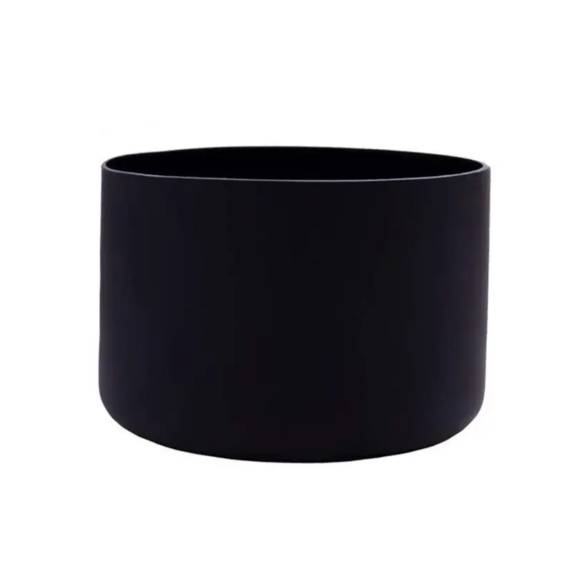 Bottles Bottom Cover Silicone Protective Sleeve for 12oz 32oz 64oz Portable Stainless Steel Bottle - Цвет: Black 12oz