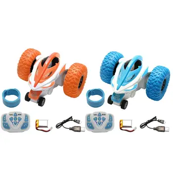 

2.4G Stunt Car Remote Control 360 Degree Spin Transform Toys Double Sided Flip