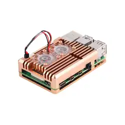 Raspberry Pi 4 Чехол Модель B Броня корпус из алюминиевого сплава пассивный охлаждающий корпус металлический корпус тепловыделение