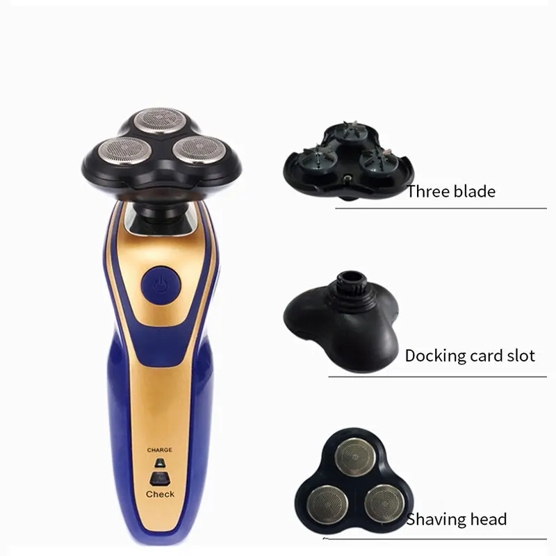 Günstig Tragbare Elektrische Rasierer Drei in Einem Bart Trimmer Gewaschen Elektrische Rasierer männer Reisen Rasierer Ecke Messer Nase Haar Trimmer