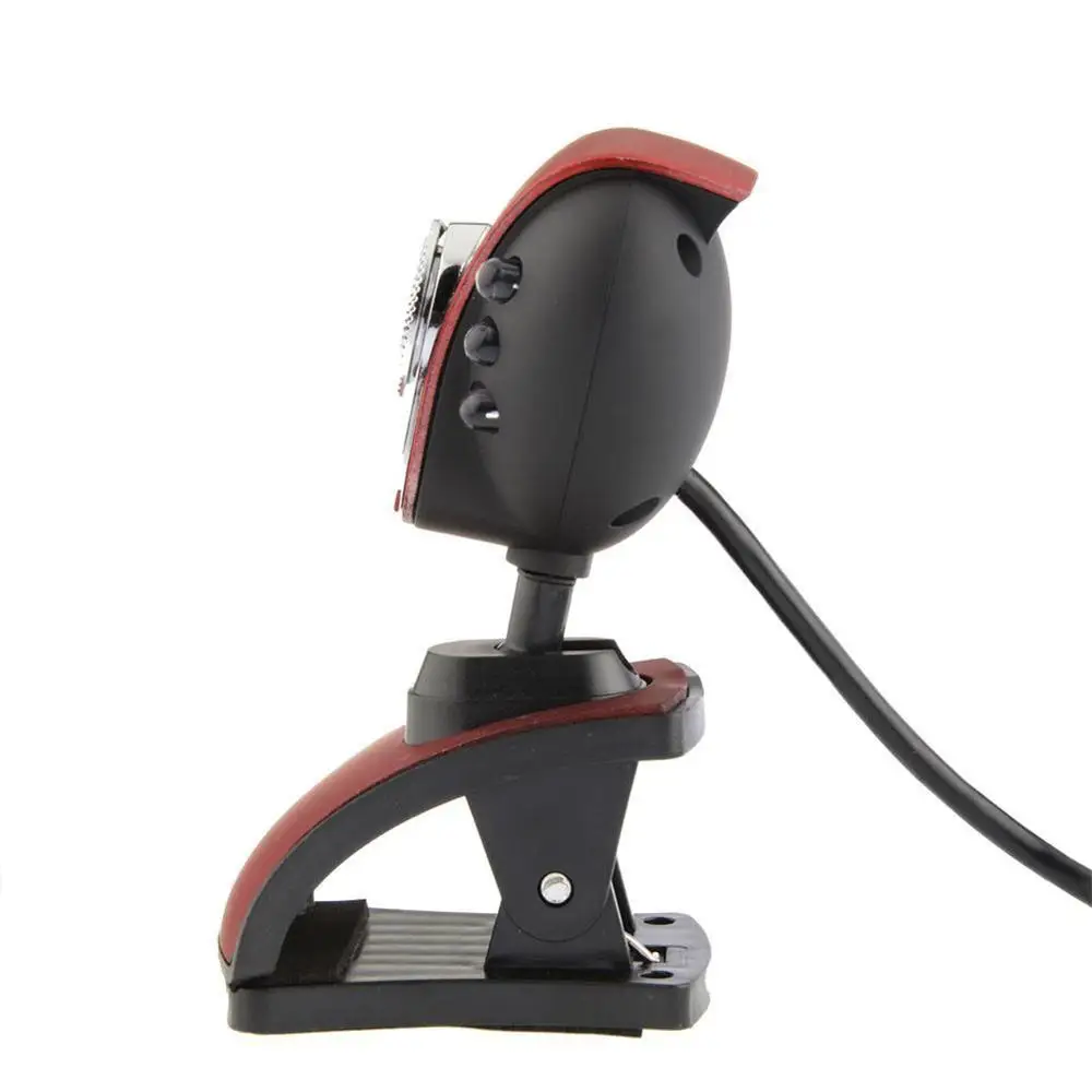 

USB 2.0 Webcam 50 mega Pixel HD 6 LED PC Camera HD Web cam Desktop Web Camera with Mic Microphone for PC Laptop Camera