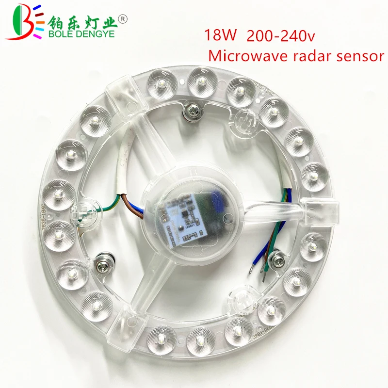 

Smart Microwave sensor 6000K Round LED Panel Lamp LED Ceiling Light 220-24V Down Light Surface Modern Lamp For Home Lighting