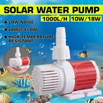 

1000L/H Multifunctional Aquarium Solar Water Pumps Tank Pond Pool Fountains Pump Waterproof Submersible Fish Pond Water Pump