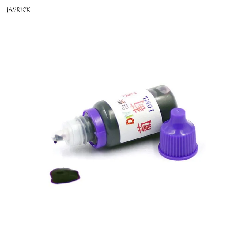 JAVRICK 7 шт./компл. 10 мл Еда Класс красящий пигмент слизи с украшением в виде кристаллов грязи Красящее Вещество эпоксидной смолы с украшением в виде кристаллов DIY ручной работы, ювелирные изделия, аксессуары