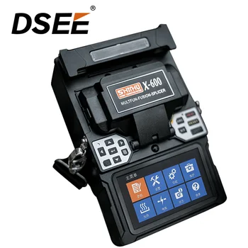 

DSEE X-600 FTTH Fiber Optic Welding Splicing Machine Optical Fiber Fusion Splicer X-600