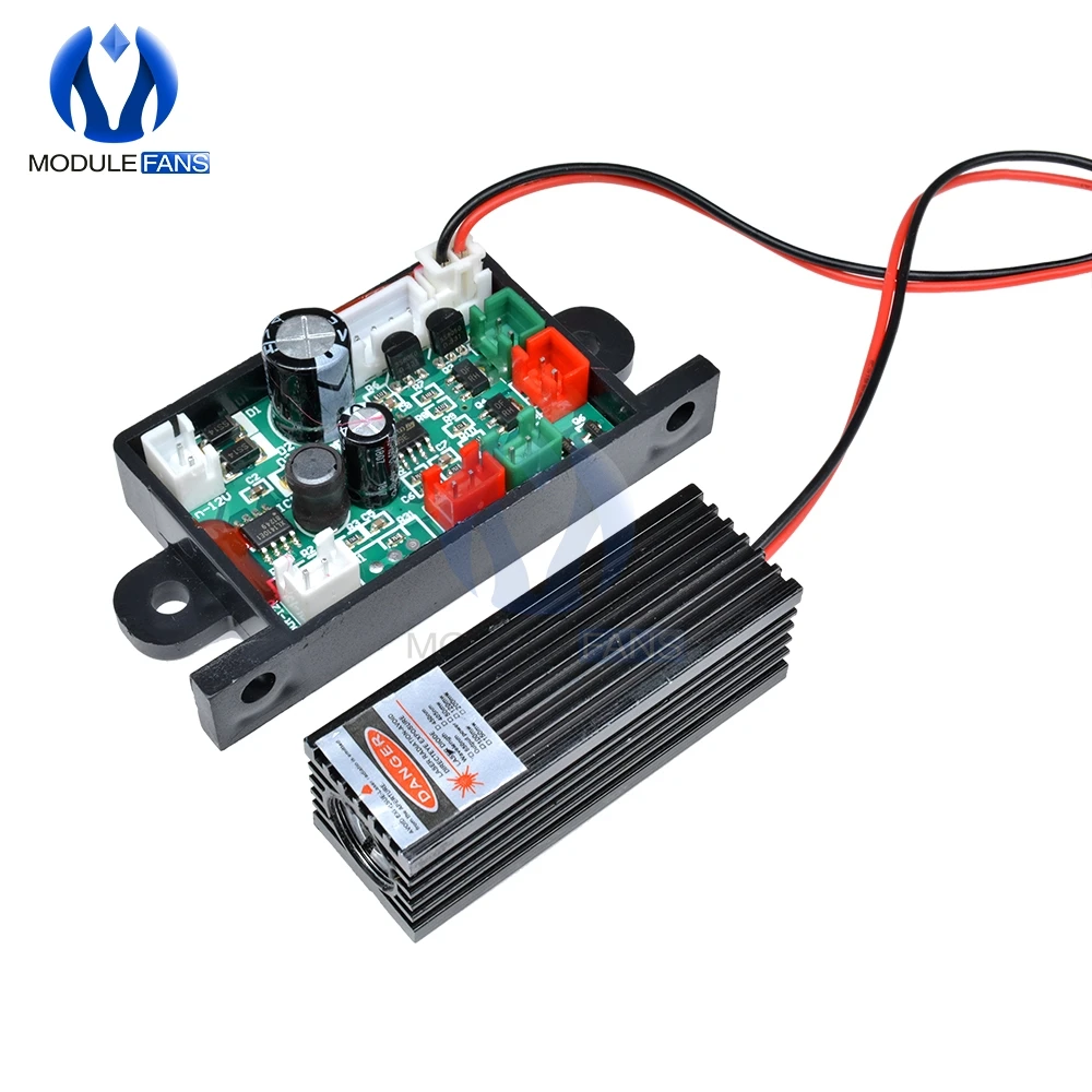 DC 12V TTL Фокусируемый 150 мВт 650nm 655nm 660nm красный лазерный модуль Диод типичный 200mA 300