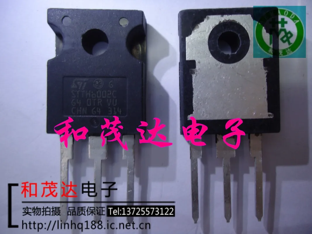 5 шт./лот STTH6002CW-247 STTH6002C 200V60A