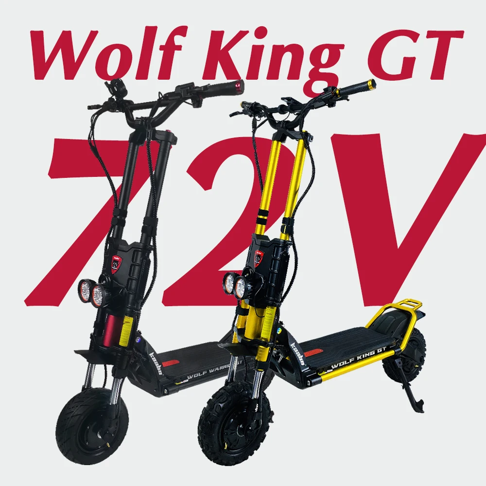 [Wolf King GT 72V] Kaabo Wolf King GT 11inch Scooter TFT Sine Wave and