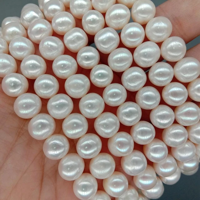 Gradient Purple Round Matching Freshwater Loose Pearls For