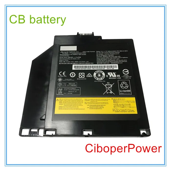 Оригинальное качество Аккумулятор для ноутбука L17L2PB6 V330-14 2ICP6/55/90 DVD Ultra |