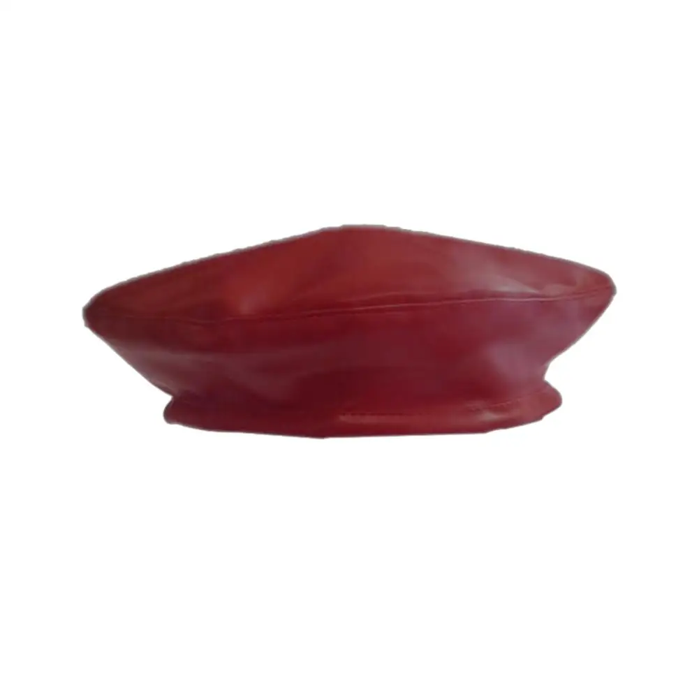 Шапки-береты, женские зимние модные осенне-зимние береты из искусственной кожи, Ретро стиль, английская тыква, шляпа художника, плоская шапка