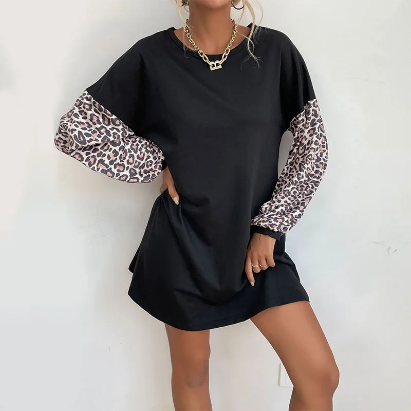Bodycon dress for women Square Neck Black Dress Women Elegant Cotton Fashion Side Split Mini Ladies Basic | Женская одежда