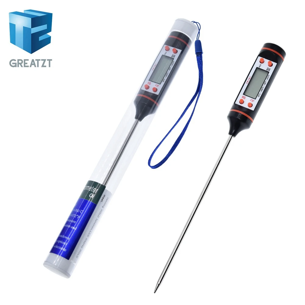 Цифровой термометр GREATZ TP101 кухонный градусник для измерения температуры мяса
