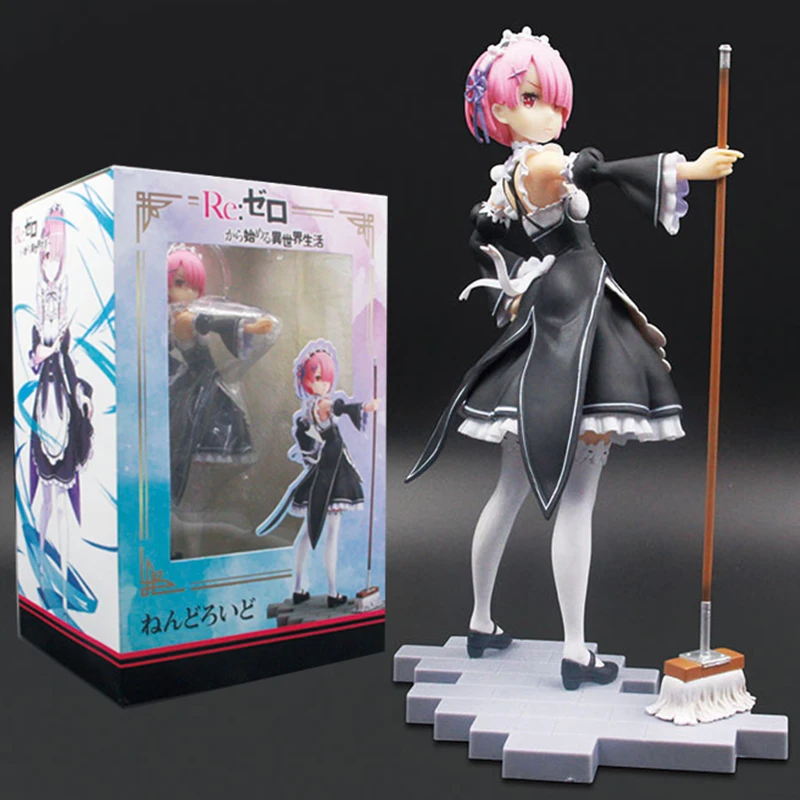 

Re:Life In A Different World From Zero Action Figures Ram Anime Figure re zero Figurine PVC Model Toys Doll Gifts for Kids