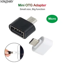 Micro USB OTG адаптер для Xiaomi Redmi 7 Micro OTG конвертер для huawei U Disk Разъем для samsung Android Мини адаптер OTG