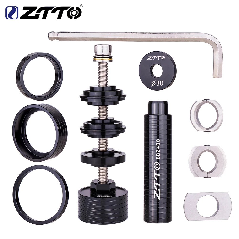 Description Picture 2 of itemZTTO Bicycle Bottom Bracket Bearing Remove Install Tool BB Press Fit 24mm 30mm BB86 BB30 BB92 PF30 multifunctional Repair Kits