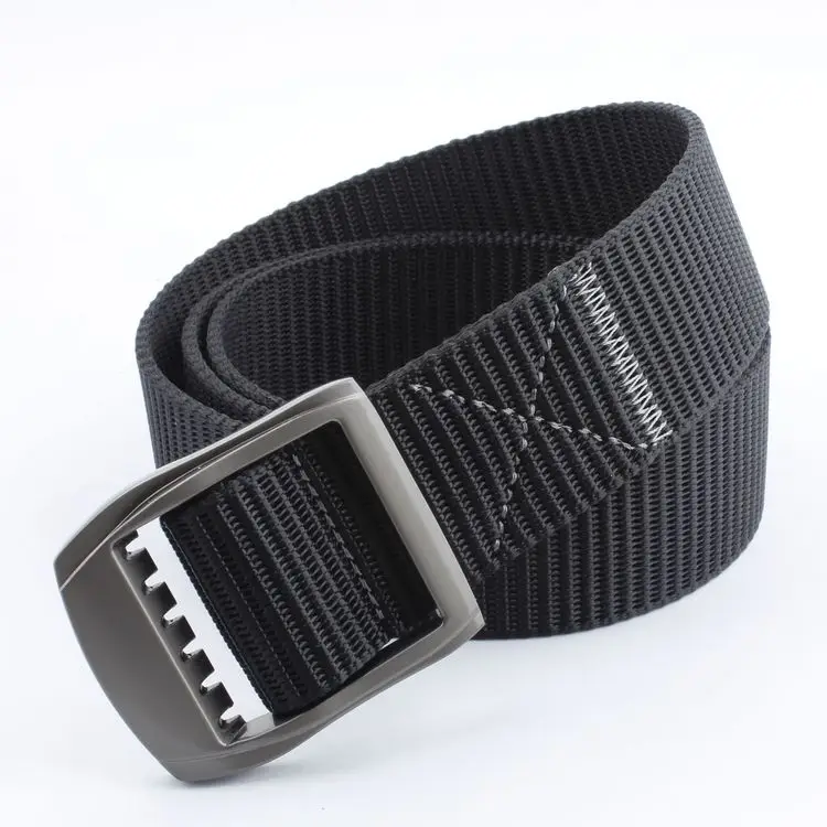 

LTOHEYN 3.8cm High-strength Outdoor Hiking Climbing Non-slip Nylon Belt Alloy Buckle Multi-purpose Nylon Belt