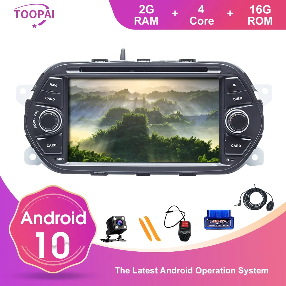 TOOPAI Android 10 SWC Car Radio For FIAT EGEA TIPO 2015 2016 2017 GPS Navigation Multimedia Player DVD IPS 7\ Touch Screen TOOPAI Android 10 SWC Car Radio For FIAT EGEA TIPO 2015 2016 2017 GPS Navigation Multimedia Player DVD IPS 7\ Touch Screen