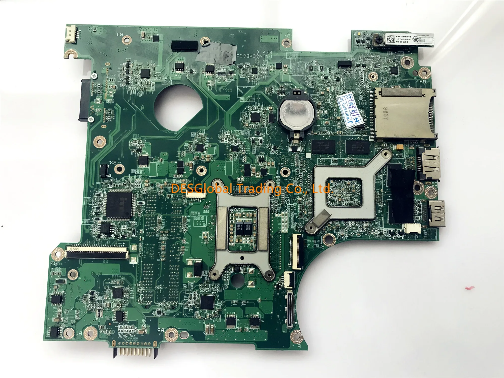 Материнская плата DAUM8CMB8C0 CN-0951K7 0951K7 951K7 материнская плата для ноутбука Dell Inspiron 14R N4010 материнская плата HM57 HD5650M полностью протестирована