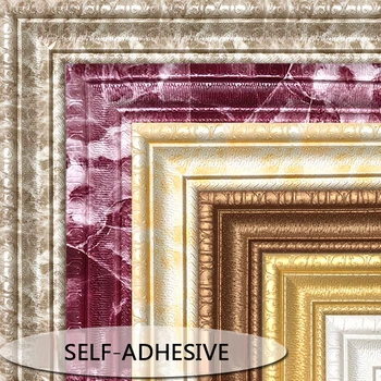 

Home Decor Self-Adhesive Waterproof Wallpaper Borders Living Room Bedroom Side Line Wall Borders Eco-Friendly PE Cotton Foaming